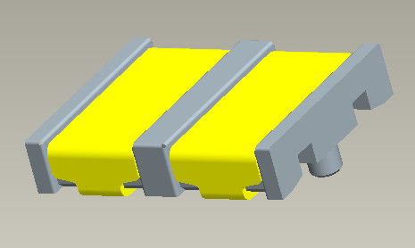 Type terminal de SMT de connecteurs de batterie de 5.0AMP 4.25mm - PIN 2 - 6