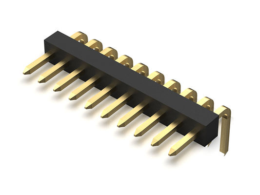 TYPE 1 à angle droit *2 PIN To 1*40PIN H=1.0mm de rangée simple de Pin Header Connector 1.0mm