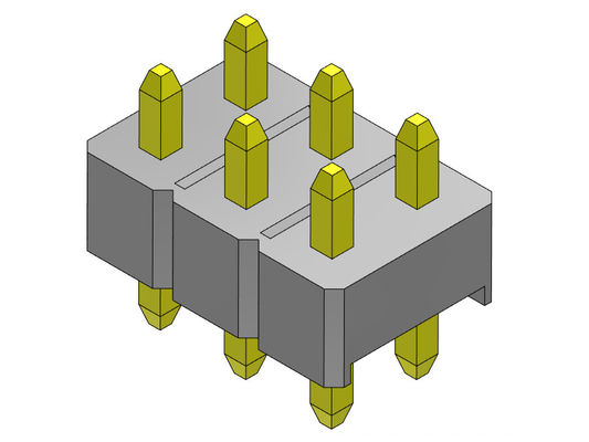 Double TYPE d'IMMERSION de rangée de Pin Header Connector 2.54mm - 2 *2 PIN To 2*40PIN H=2.54MM