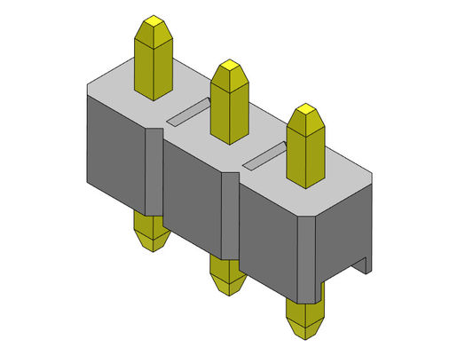 TYPE 1 droit *2 PIN To 1*40PIN H=2.54mm de rangée simple de Pin Header Connector 2.54mm