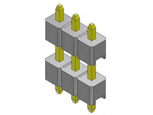 TYPE 1 droit *2 PIN To 1*40PIN de double rangée de Pin Header Connector 2.54mm