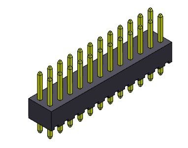 Double TYPE d'IMMERSION de rangée de Pin Header Connector 2.54mm - 2 *2 PIN To 2*40PIN H=4.3MM
