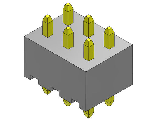 Double TYPE d'IMMERSION de rangée de Pin Header Connector 2.54mm - 2 *2 PIN To 2*40PIN H=4.3MM