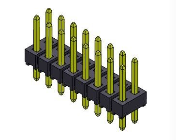 Double TYPE d'IMMERSION de rangée de Pin Header Connector 2.54mm - 2 *2 PIN To 2*40PIN H=2.54MM