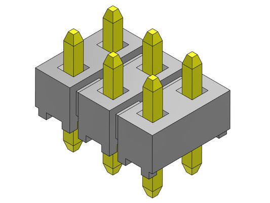 Double TYPE d'IMMERSION de rangée de Pin Header Connector 2.54mm - 2 *2 PIN To 2*40PIN H=2.54MM