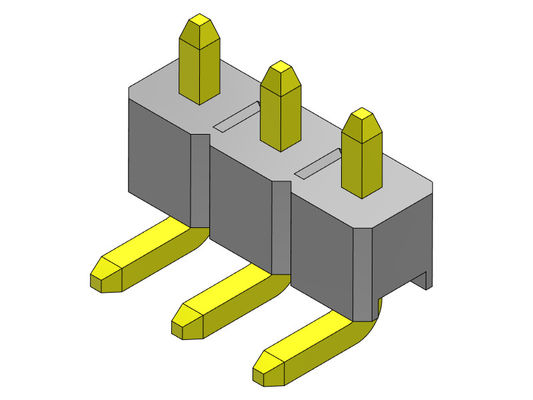 TYPE 1 R/A *2 PIN To 1*40PIN H=2.54MM de rangée simple de Pin Header Connector 2.54mm
