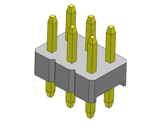 Double TYPE d'immersion de rangée de Pin Header Connector 2.00mm - 2 *2 PIN To 2*40PIN H=2.00MM
