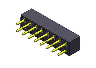 TYPE femelle d'immersion de rangée du connecteur 2.54mm d'en-tête double - 2 *2 PIN To 2*40PIN H=5.00mm