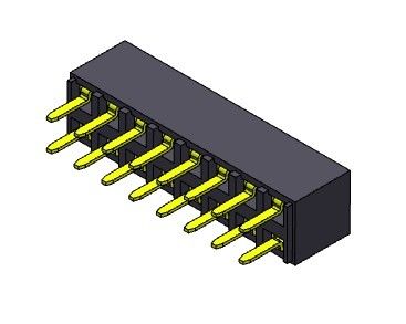 TYPE femelle d'immersion de rangée du connecteur 2.54mm d'en-tête double - 2 *2 PIN To 2*40PIN H=5.60mm