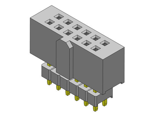 2*2 PIN To 2*40 PIN Female Header double rangée de 2,54 millimètres a élevé le TYPE d'ajustement de presse