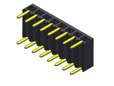 type 1 simple *2 PIN To 1*40PIN H=3.40mm de connecteur d'immersion d'entrée de rangée de 2.54mm