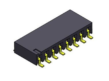 TYPE 1 *2 PIN To 1*40PIN H=3.40mm de SMT simple femelle d'entrée de rangée du connecteur 2.54mm d'en-tête