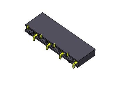 TYPE 1 *2 PIN To 1*40PIN H=7.50mm de SMT simple femelle de rangée du connecteur 2.54mm d'en-tête