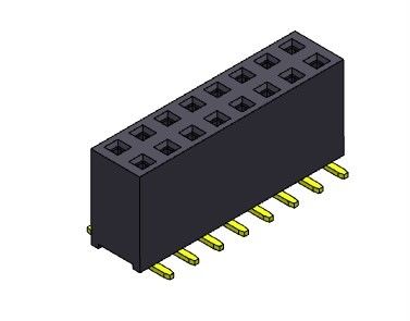 SMT DACTYLOGRAPHIENT à des connecteurs d'en-tête de carte 2.54mm 2*2 PIN To 2*40PIN H=8.50mm