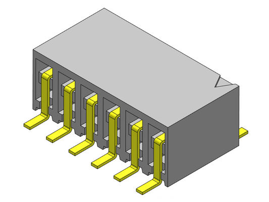 connecteur extérieur 2*2 PIN To 2*40PIN de bâti de double entrée de rangée de connecteur d'en-tête de carte PCB de 2.54mm
