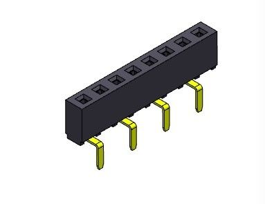 Double TYPE 1 *2 PIN To 1*40PIN H=5.00mm d'entrée d'en-tête de rangée simple femelle du connecteur 2.54mm