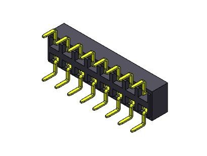 Double TYPE d'entrée d'en-tête rangée femelle du connecteur 2.54mm de double - 2 *2 PIN To 2*40PIN H=3.00mm