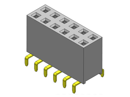 entrée Pin Female Header Connector 2*2 PIN To 2*40PIN de double rangée de 2.54mm double