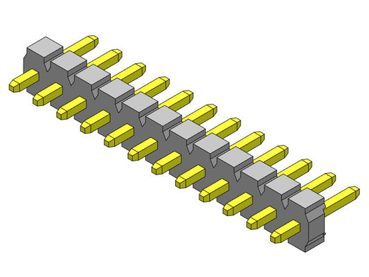 TYPE 1 simple *2 PIN To 1*24PIN H=3.18MM d'immersion de rangée de Pin Header Connector 3.96mm