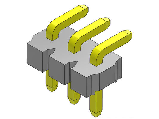 TYPE 1 R/A *2 PIN To 1*24PIN H=3.18MM de rangée simple de Pin Header Connector 3.96mm
