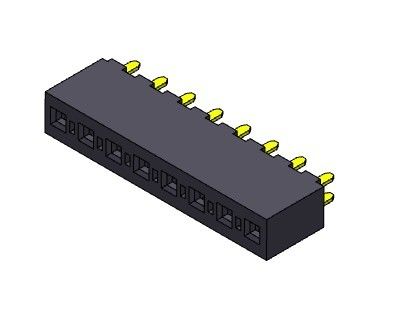TYPE 1 *2 PIN To 1*24PIN H=8.89mm d'IMMERSION simple femelle de rangée du connecteur 3.96mm d'en-tête
