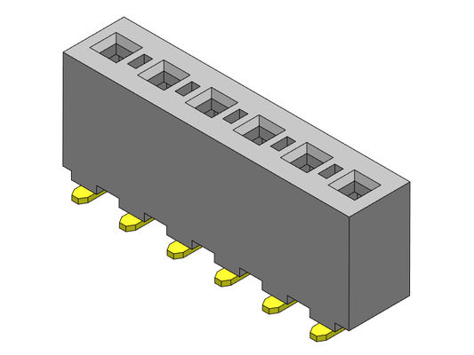 double connecteur 2*2 PIN To 2*24PIN H 8.89mm d'en-tête de carte PCB de SMT de rangée de 3.96mm