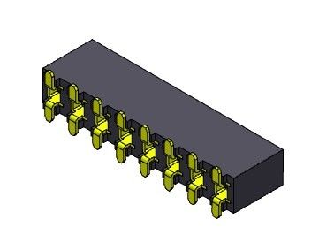 double connecteur 2*2 PIN To 2*24PIN H 8.89mm d'en-tête de carte PCB de SMT de rangée de 3.96mm