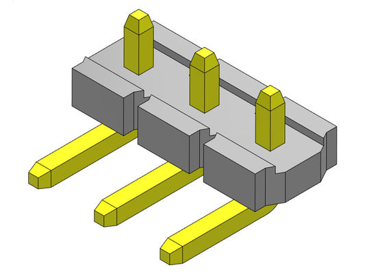 TYPE 1 R/A *2 PIN To 1*20PIN H=2.54MM de rangée simple de Pin Header Connector 5.08mm