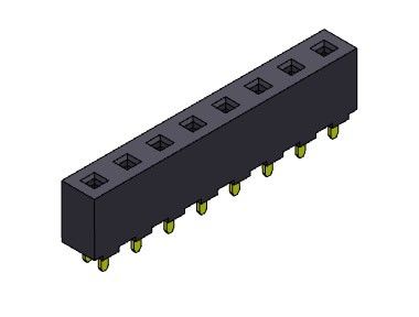TYPE 1 *2 PIN To 1*20PIN H=8.90mm d'IMMERSION simple femelle de rangée du connecteur 5.08mm d'en-tête