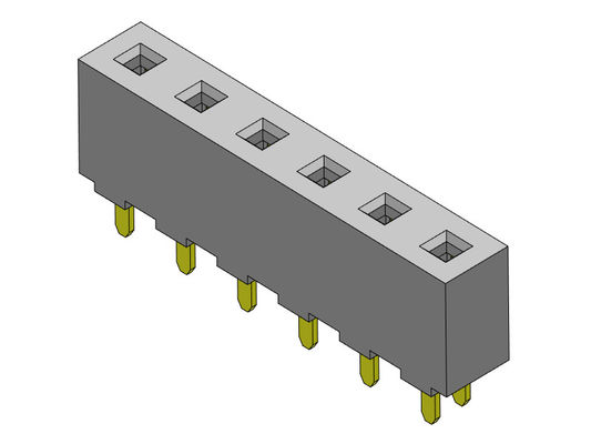TYPE 1 *2 PIN To 1*20PIN H=8.90mm d'IMMERSION simple femelle de rangée du connecteur 5.08mm d'en-tête