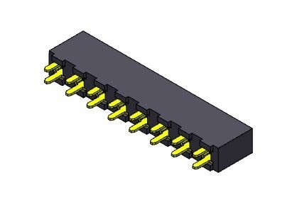 TYPE 1 *2 PIN To 1*20PIN H=8.90mm d'IMMERSION simple femelle de rangée du connecteur 5.08mm d'en-tête