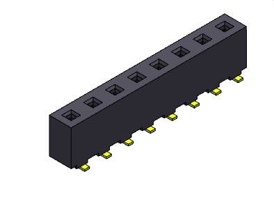 TYPE 1 *2 PIN To 1*20PIN H=8.90mm de SMT simple femelle de rangée du connecteur 5.08mm d'en-tête