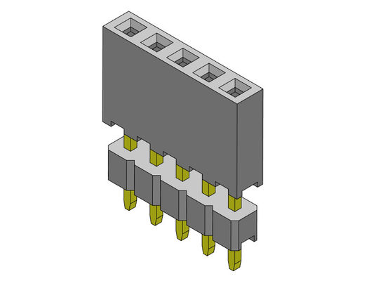 Type 1 élevé par rangée simple femelle *2 PIN To 1*40PIN du connecteur 2.00mm d'en-tête