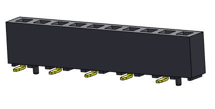 la rangée simple SMT de 2.00mm DACTYLOGRAPHIENT le connecteur 1*2 PIN To 1*40PIN H=4.30mm d'en-tête de carte PCB