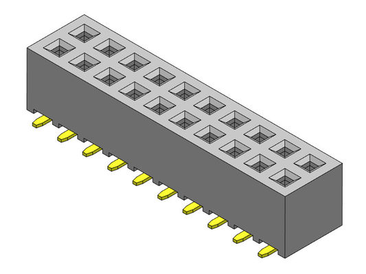 TYPE de SMT femelle d'en-tête de profil bas de 2.00mm - 2 *2 PIN To 2*40PIN
