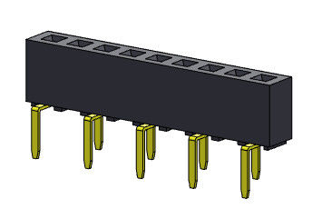 TYPE 1 *2 PIN To 1*40PIN d'IMMERSION d'entrée de rangée de 2.00mm double d'en-tête femelle simple de prise