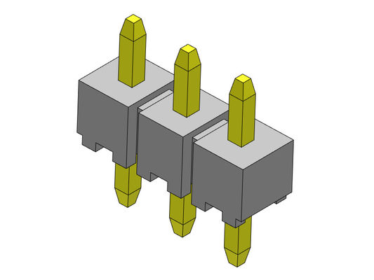 TYPE 1 simple *2 PIN To 1*40PIN H=2.00MM d'immersion de rangée de Pin Header Connector 2.00mm