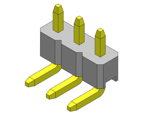 TYPE 1 à angle droit *2 PIN To 1*40PIN H=2.00MM de rangée simple de Pin Header Connector 2.00mm
