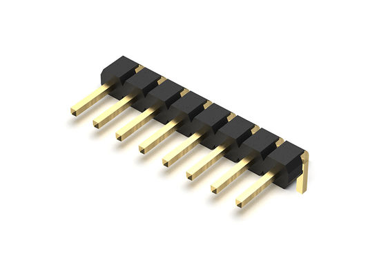 TYPE 1 à angle droit *2 PIN To 1*40PIN H=2.00MM de rangée simple de Pin Header Connector 2.00mm