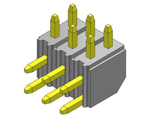TYPE droit R/A de double rangée de Pin Header Connector 2.00mm - 2 *2 PIN To 2*40PIN H=4.30MM