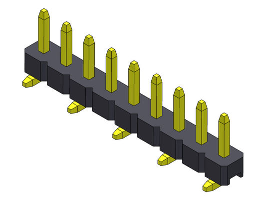 TYPE 1 *2 PIN To 1*40PIN H=2.00MM de SMT simple de connecteur d'en-tête de carte PCB de rangée de 2.00mm
