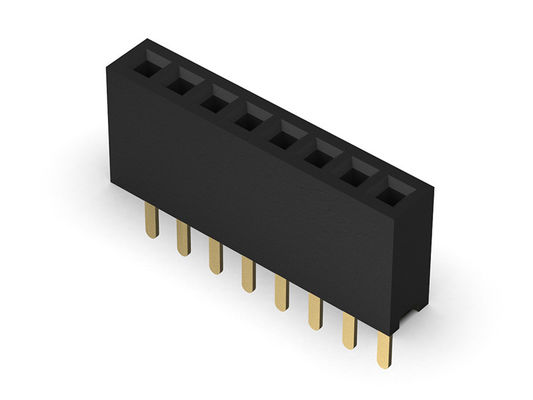 Type 1 droit *2 PIN To 1*40PIN H=4.30mm d'en-tête de rangée simple femelle du connecteur 1.27mm