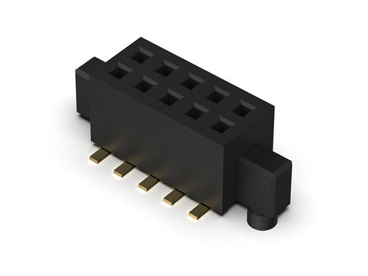 Le connecteur femelle 1.27mm d'en-tête conjuguent rangée avec la bosse et chevillent le type de SMT - 2 *4 PIN To 2*50PIN H=4.40mm