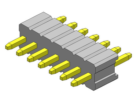 Type 1 droit *2 PIN To 1*50PIN SQ0.40mm de rangée simple de Pin Header Connector 1.27mm Serise
