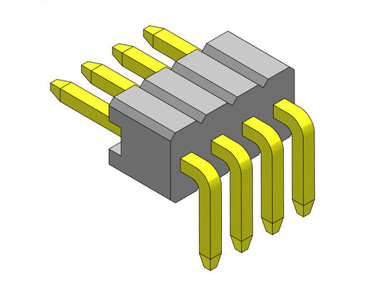 Type 1 droit R/A *2 PIN To 1*50PIN SQ0.46mm de rangée simple de Pin Header Connector 1.27mm Serise