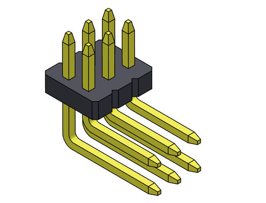 Double rangée Pin Electrical Connector Straight Type R/A 2*2 PIN To 2*50PIN