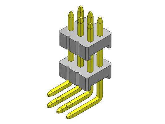 Pile Pin Female Header Connector Electrical droit Pin Connector 1.27mm