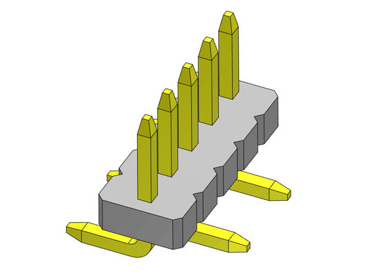Type 1 simple *2 PIN To 1*40PIN de Pin Headers Connectors Straight SMT de rangée