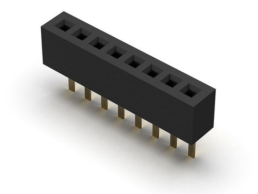 Type 1 droit *2 PIN To 1*40PIN H=2.10mm d'en-tête de rangée simple femelle du connecteur 1.00mm