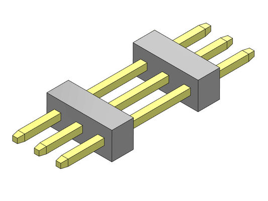 Type 1 droit *3 PIN To 1*40PIN SQ0.30mm de seule pile de rangée de Pin Header Connector 1.00mm